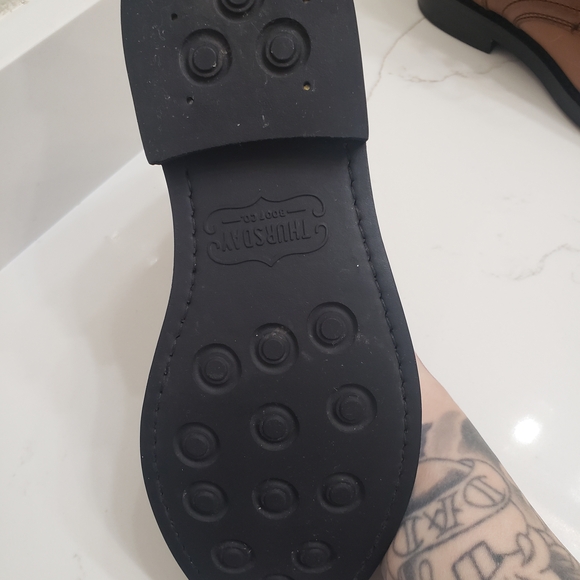 Thursday Boot Company Brown/Tan Laceup Ankle Boots Size 7 - Picture 8 of 8